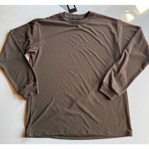 NEW BALANCE Japan LS Brown Performance Shirt